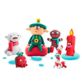 Hey Clay POLAR FUN Boetseerklei set voor 6 figuurtjes
