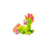 Hey Clay RAINBOW UNICORN Boetseerklei set voor 1 figuurtje, Sparky