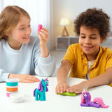 Hey Clay RAINBOW UNICORN Boetseerklei set voor 6 figuurtjes