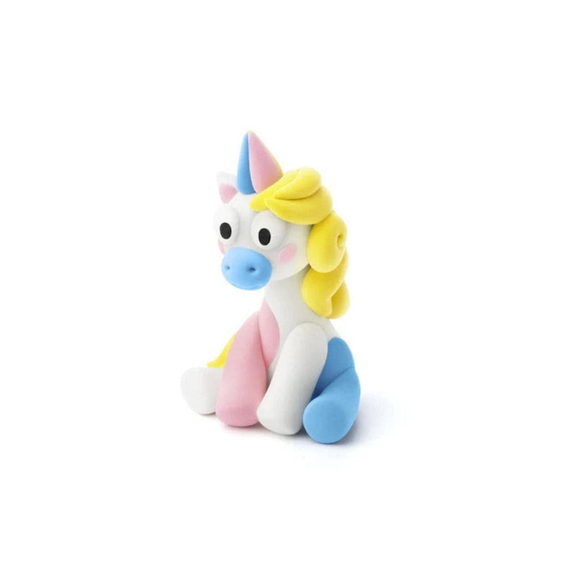 Hey Clay RAINBOW UNICORNS Boetseerklei set voor 3 figuurtjes, Lighty - Sunny - Rainy