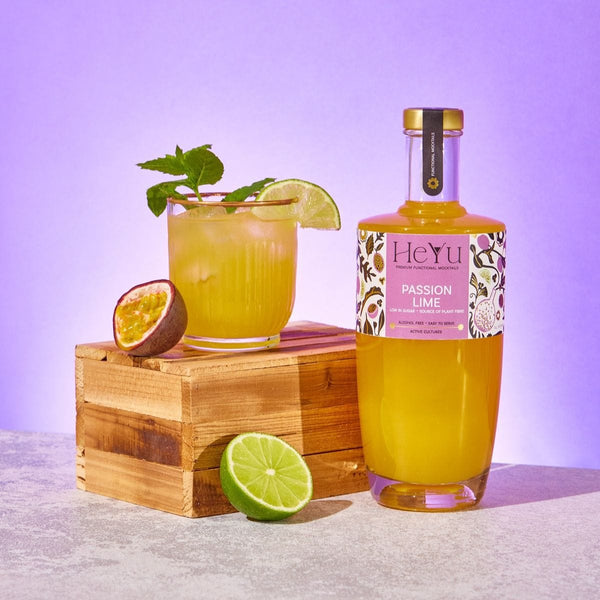 Heyu drinks Premium Mocktail 70cl, Passion Lime