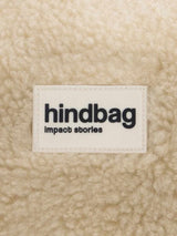 Hindbag ANDREA Teddy half moon Crossbodytas, Beige