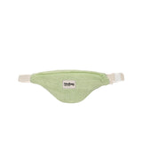 Hindbag AUGUSTIN Heuptas voor Kinderen in Badstof, Amandel Groen