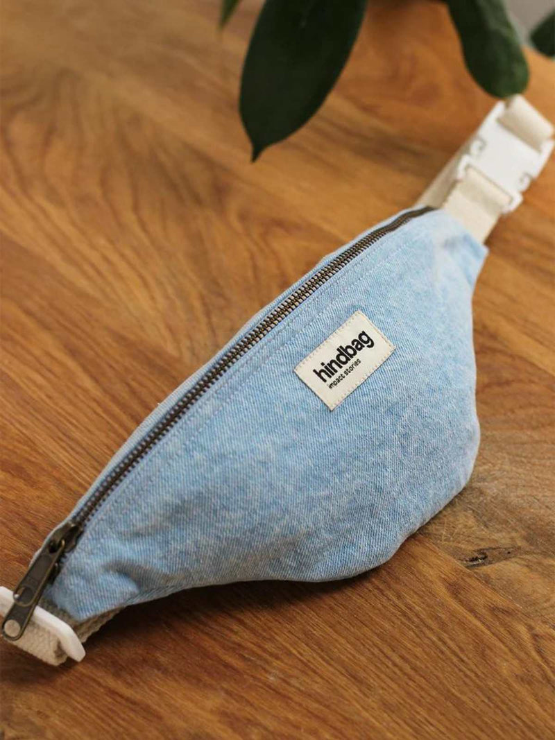 Hindbag AUGUSTIN Heuptas voor Kinderen in Jeans, Denim Blauw