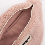 Hindbag AUGUSTIN Teddy Heuptas voor Kinderen, Powder Pink