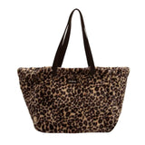 Hindbag CLAUDE Faux Fur Shopper, Luipaard