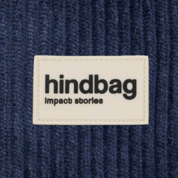 Hindbag CÔME Fannypack Velours Sleutelhanger met rits, Navy