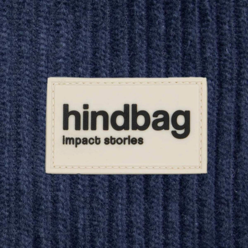 Hindbag CÔME Fannypack Velours Sleutelhanger met rits, Navy