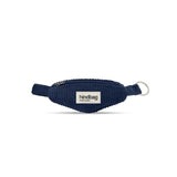 Hindbag CÔME Fannypack Velours Sleutelhanger met rits, Navy