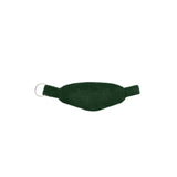 Hindbag CÔME Fannypack Velours Sleutelhanger met rits, Pine Green