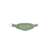 Hindbag CÔME Fannypack Velours Sleutelhanger met rits, Water Green