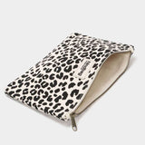 Hindbag EMA Katoenen Pouch, Luipaard Ecru