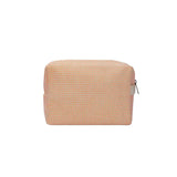 Hindbag LÉON Geweven Toilettas, Coral