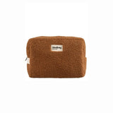 Hindbag LÉON Teddy Toilettas, Brown