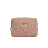 Hindbag LÉON Teddy Toilettas, Rose Poudré