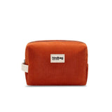 Hindbag LÉON Velours Toilettas, Brique