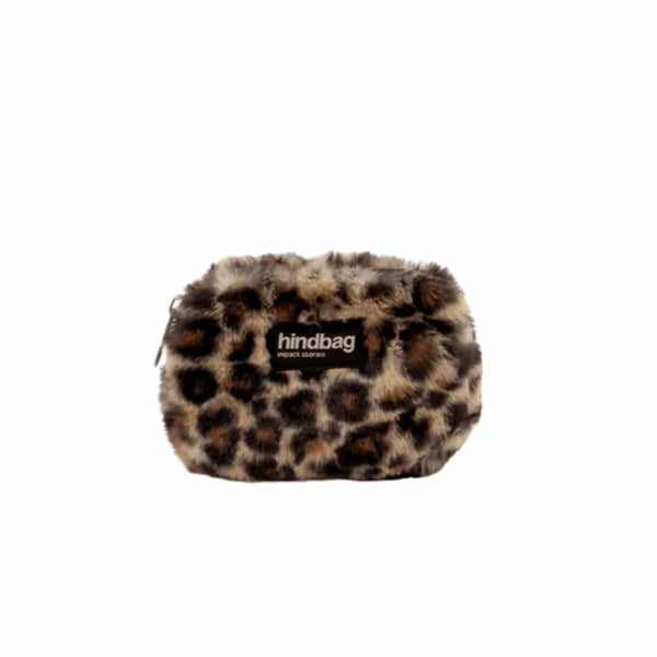 Hindbag LILI faux fur Portemonnee, Luipaard