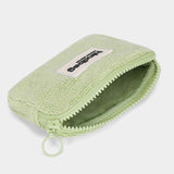 Hindbag LILI Portemonnee in Badstof, Amandel Groen