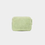 Hindbag LILI Portemonnee in Badstof, Amandel Groen