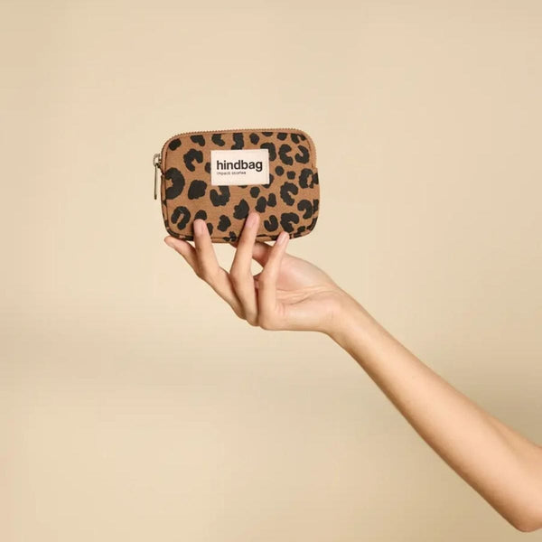 Hindbag LILI Portemonnee, Luipaard Cinnamon