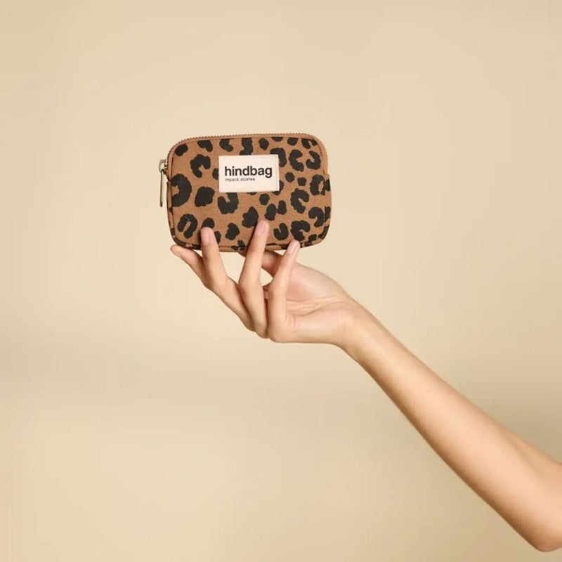 Hindbag LILI Portemonnee, Luipaard Cinnamon