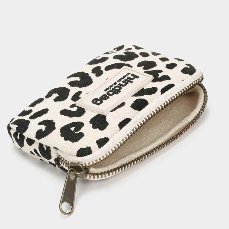 Hindbag LILI Portemonnee, Luipaard Ecru