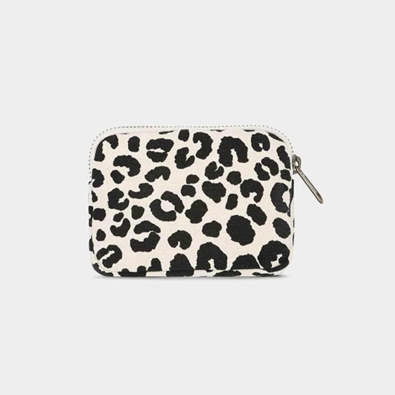 Hindbag LILI Portemonnee, Luipaard Ecru