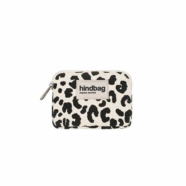 Hindbag LILI Portemonnee, Luipaard Ecru