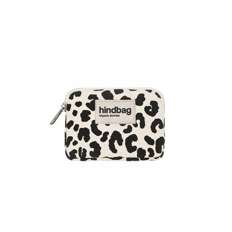Hindbag LILI Portemonnee, Luipaard Ecru