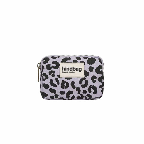 Hindbag LILI Portemonnee, Luipaard Lila