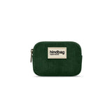 Hindbag LILI  Velours Portemonnee, Pine Green