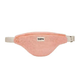 Hindbag OLIVIA Crossbodytas in Badstof, Koraal Roze