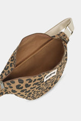 Hindbag OLIVIA Katoenen Crossbodytas, Luipaard Cinnamon