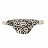 Hindbag OLIVIA Katoenen Crossbodytas, Luipaard Ecru