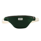 Hindbag OLIVIA Katoenen Crossbodytas, Pine