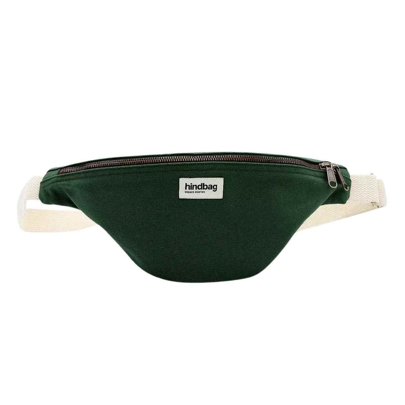 Hindbag OLIVIA Katoenen Crossbodytas, Pine