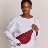 Hindbag OLIVIA Katoenen Heuptas, Burgundy