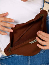 Hindbag OLIVIA Katoenen Heuptas, Chocolate