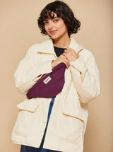 Hindbag OLIVIA Katoenen Heuptas, Plum