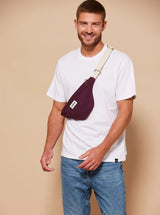 Hindbag OLIVIA Katoenen Heuptas, Plum