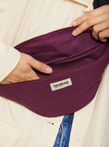 Hindbag OLIVIA Katoenen Heuptas, Plum