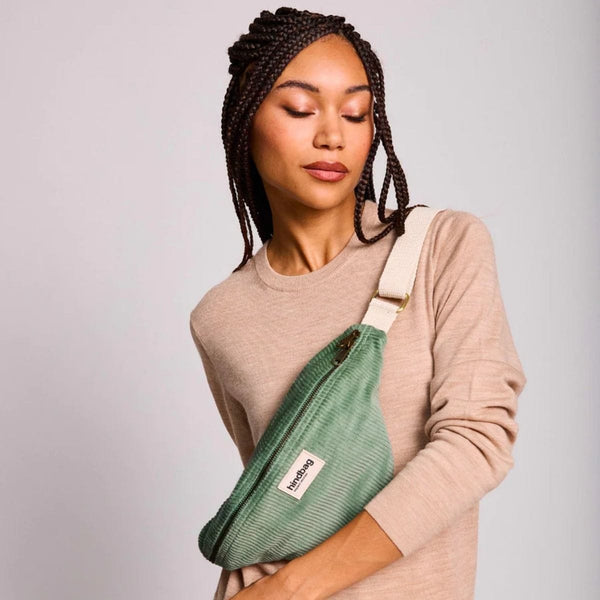 Hindbag OLIVIA Velours Heuptas, Mint Green