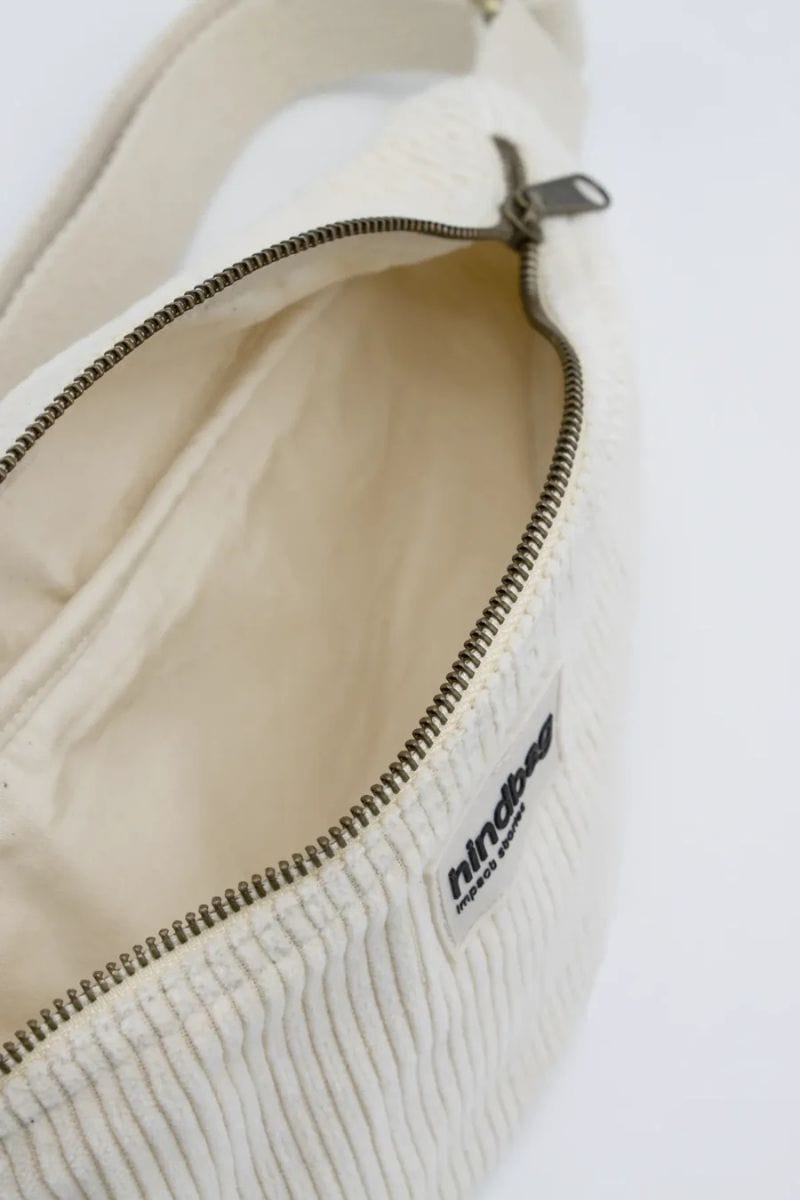 Hindbag OLIVIA Velours Heuptas, Off-White