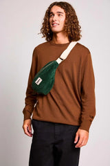 Hindbag OLIVIA Velours Heuptas, Pine Green