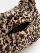 Hindbag ROSA Faux Fur Schoudertas, Luipaard