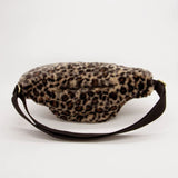 Hindbag SASHA grote Faux Fur Crossbodytas, Luipaard