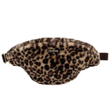 Hindbag SASHA grote Faux Fur Crossbodytas, Luipaard