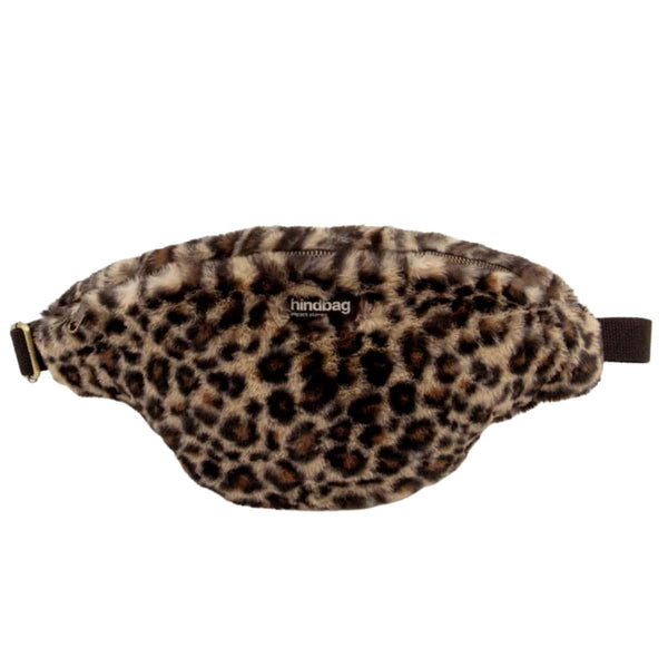Hindbag SASHA grote Faux Fur Crossbodytas, Luipaard