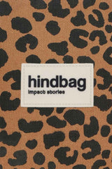 Hindbag SASHA grote Katoenen Crossbodytas, Luipaard Cinnamon