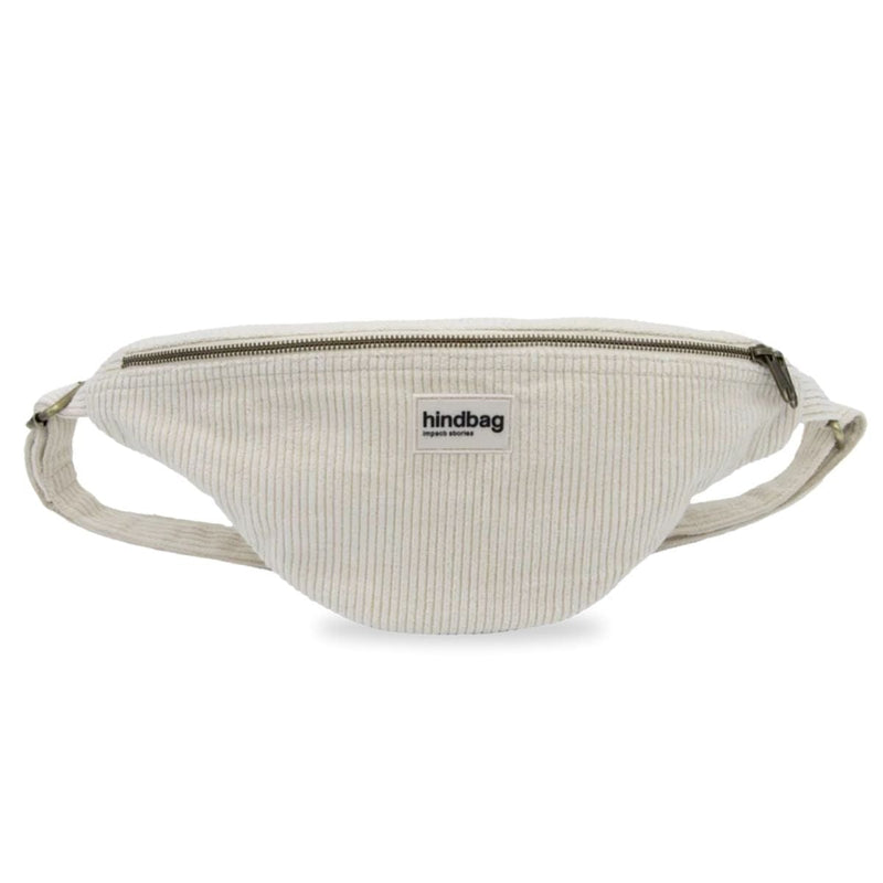 Hindbag SASHA grote Velours Crossbodytas, Beige